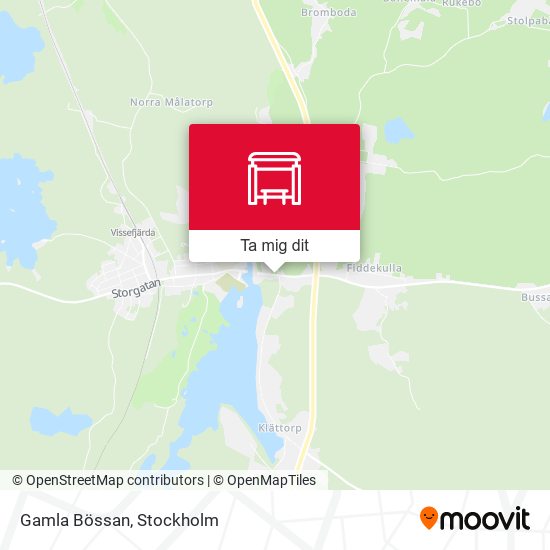 Gamla Bössan karta