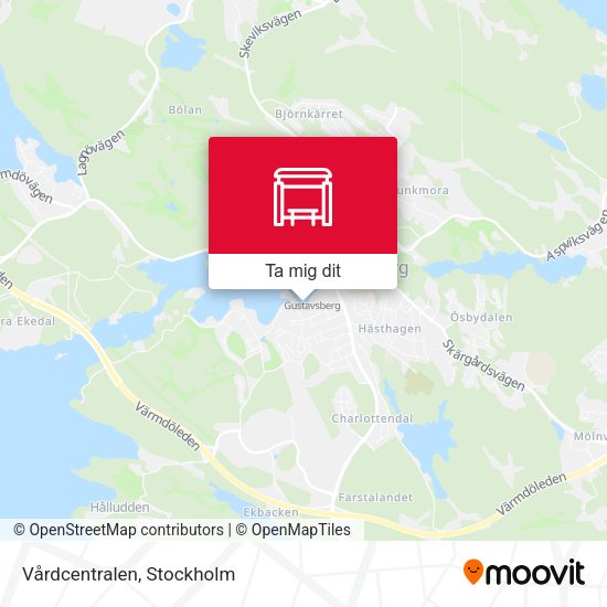 Vårdcentralen karta