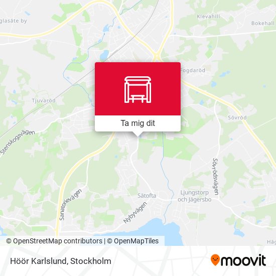 Höör Karlslund karta