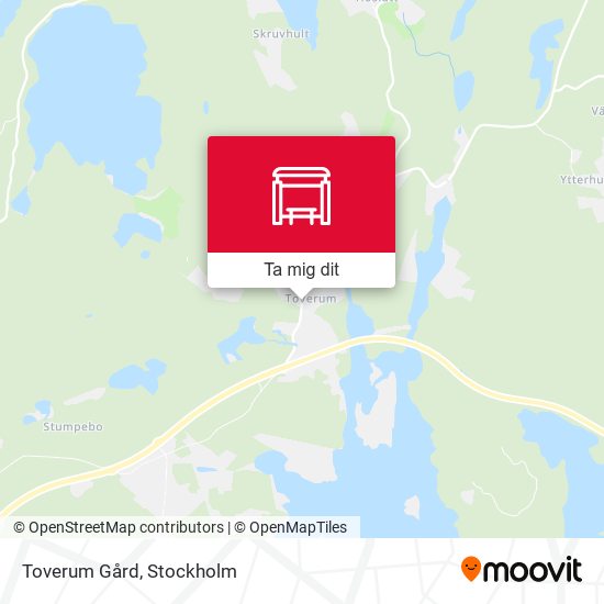 Toverum Gård karta