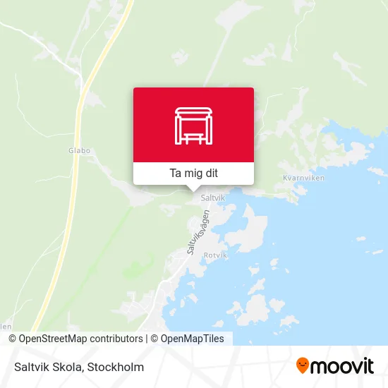 Saltvik Skola karta
