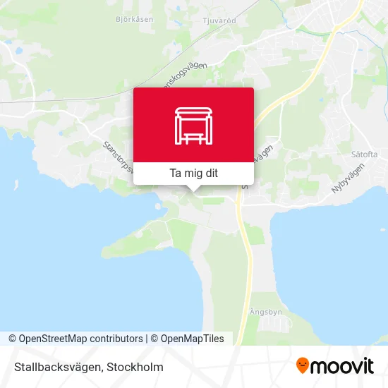 Stallbacksvägen karta