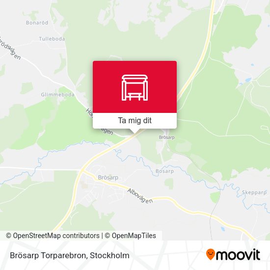 Brösarp Torparebron karta