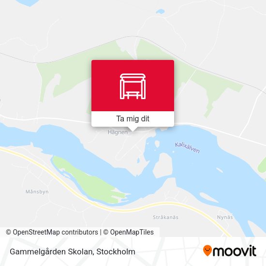 Gammelgården Skolan karta