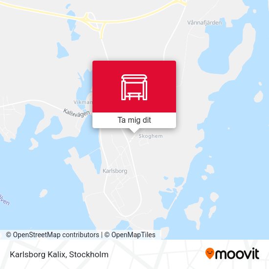 Karlsborg Kalix karta