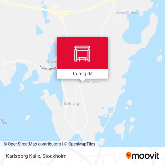 Karlsborg Kalix karta