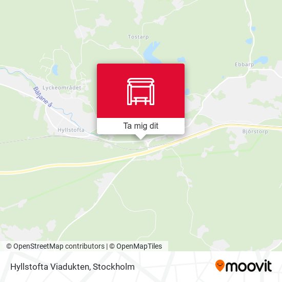 Hyllstofta Viadukten karta