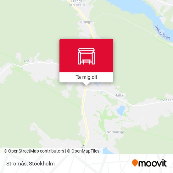 Strömås karta