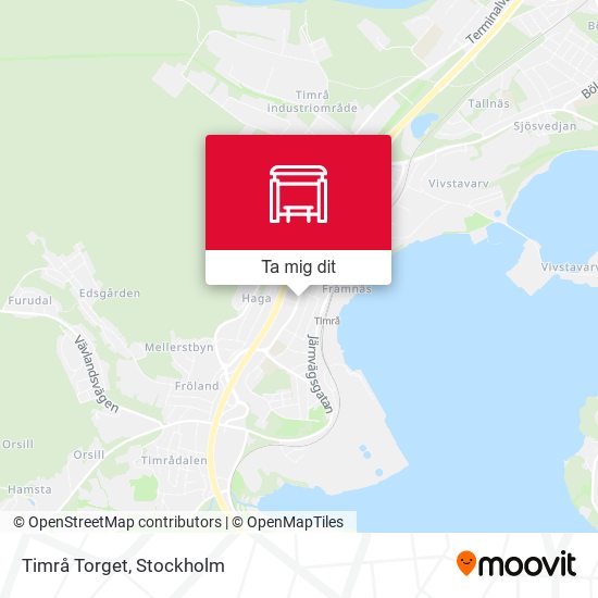 Timrå Torget karta