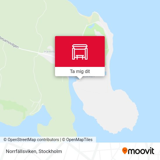 Norrfällsviken karta