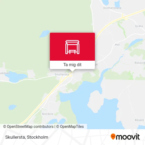 Skullersta karta