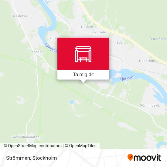 Strömmen karta