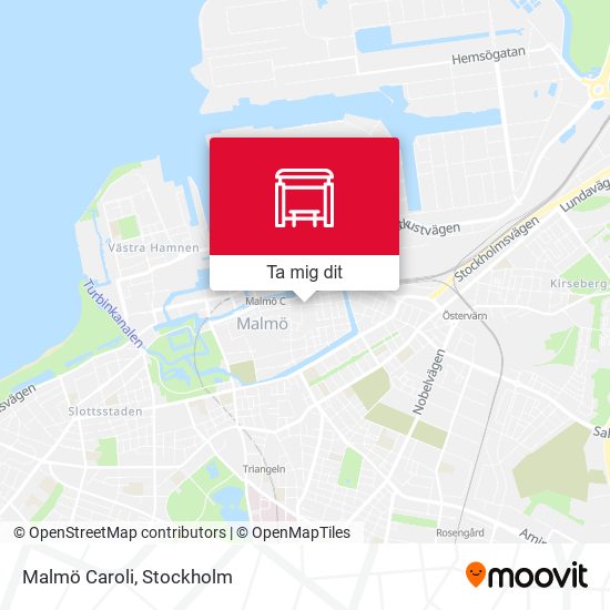 Malmö Caroli karta