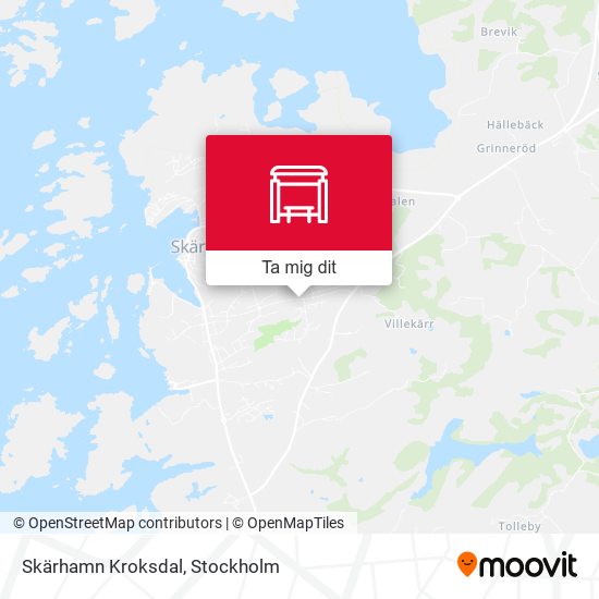 Skärhamn Kroksdal karta