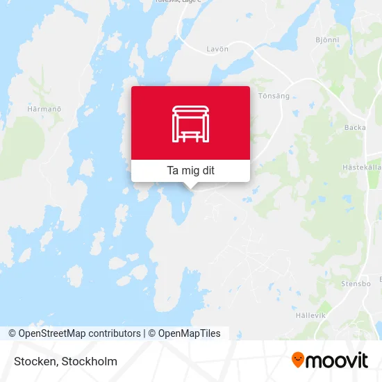 Stocken karta