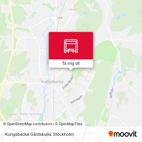 Kungsbacka Gårdskulla karta
