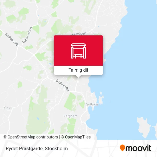 Rydet Prästgärde karta