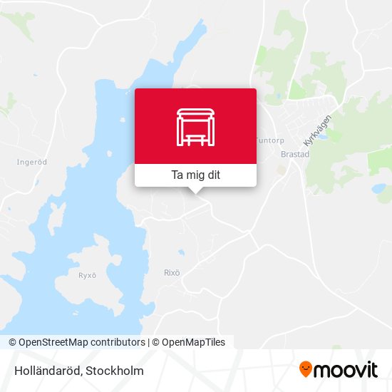 Holländaröd karta