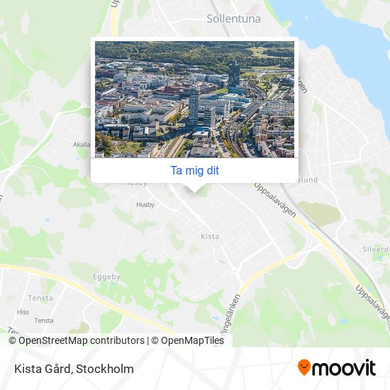 Kista Gård karta