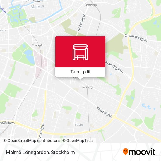 Malmö Lönngården karta