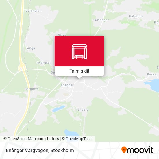 Enånger Vargvägen karta