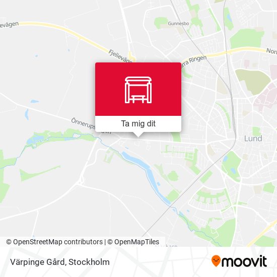 Värpinge Gård karta
