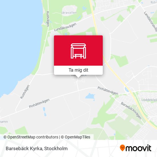 Barsebäck Kyrka karta