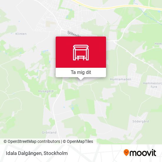 Idala Dalgången karta