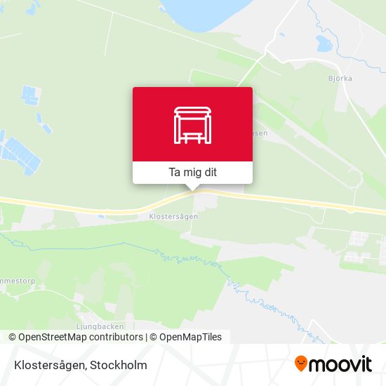 Klostersågen karta