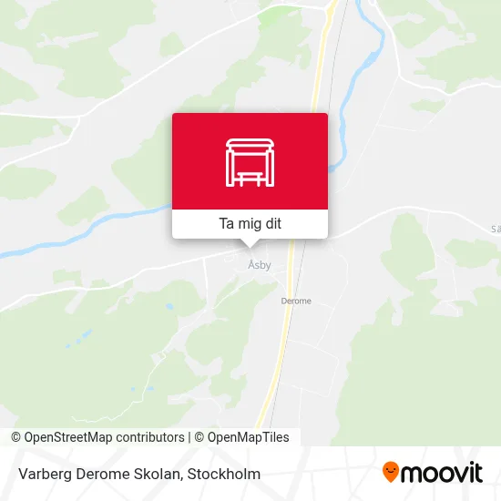 Varberg Derome Skolan karta