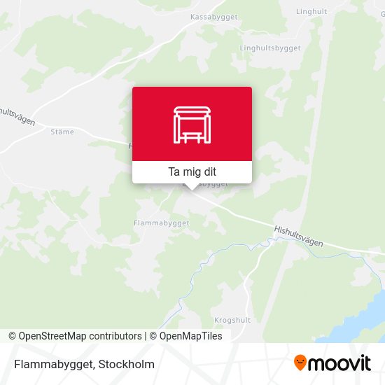Flammabygget karta