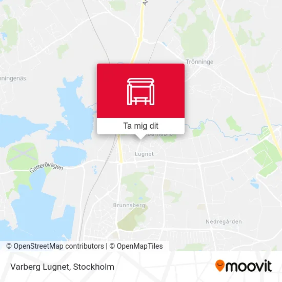 Varberg Lugnet karta