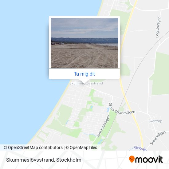 Skummeslövsstrand karta