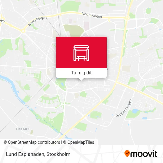 Lund Esplanaden karta