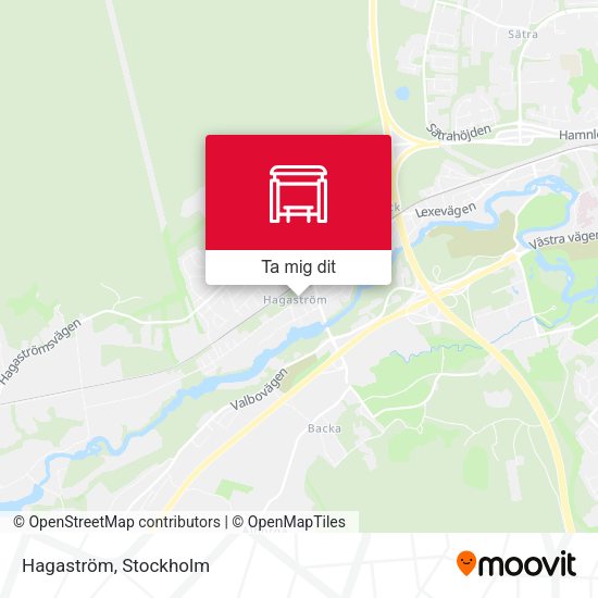 Hagaström karta