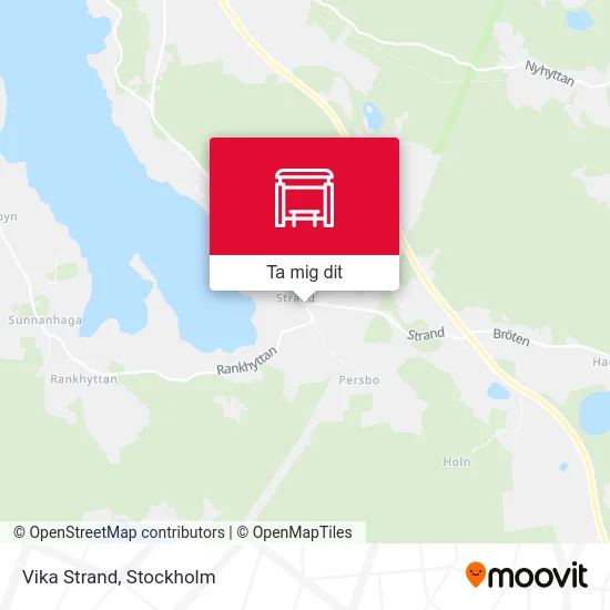 Vika Strand karta