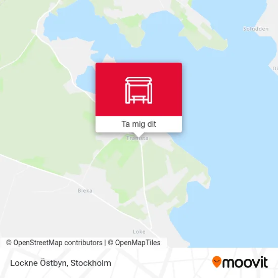 Lockne Östbyn karta