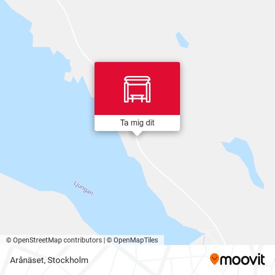 Arånäset karta