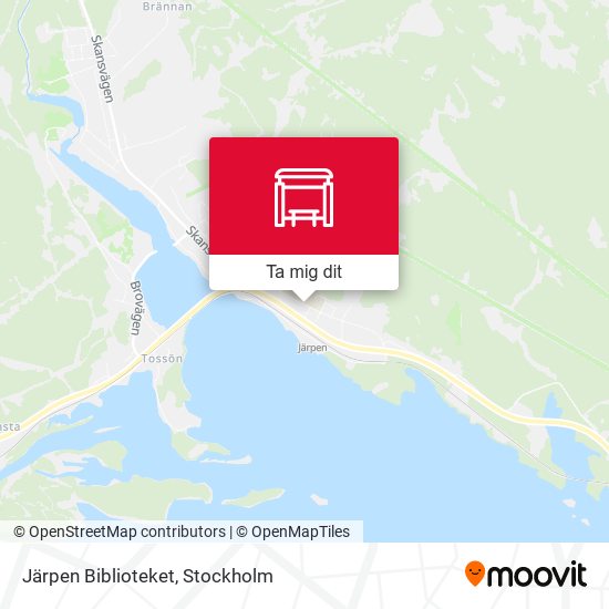 Järpen Biblioteket karta