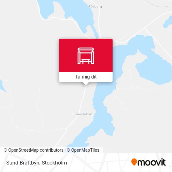 Sund Brattbyn karta