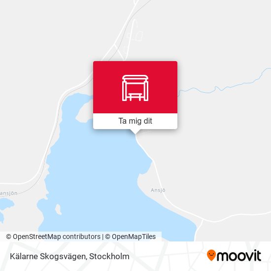 Kälarne Skogsvägen karta