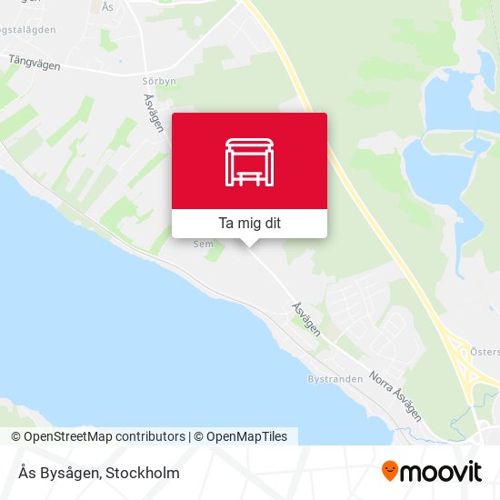 Ås Bysågen karta