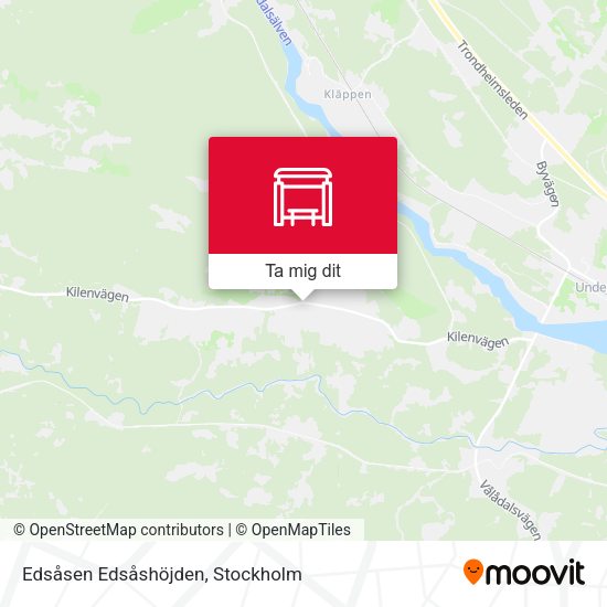 Edsåsen Edsåshöjden karta