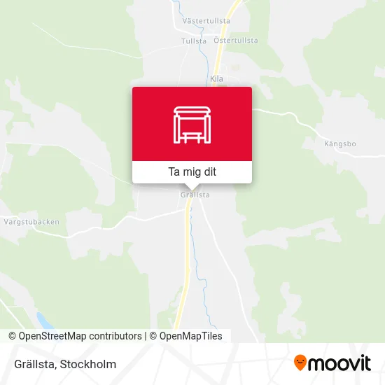 Grällsta karta