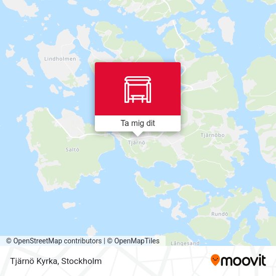Tjärnö Kyrka karta