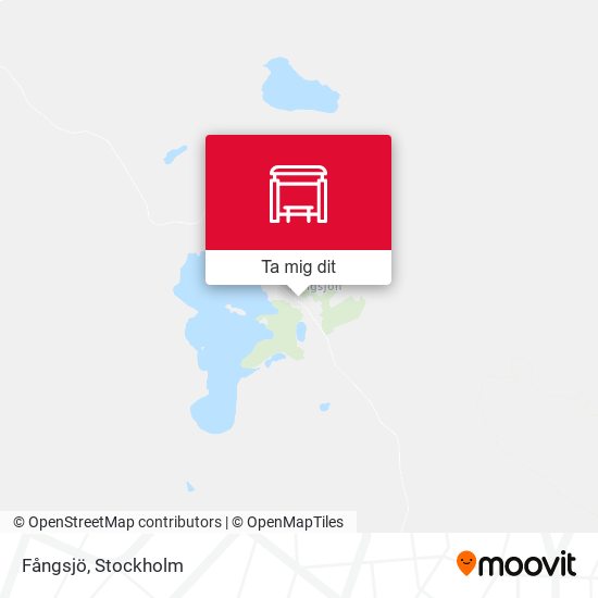Fångsjö karta