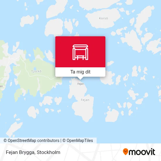 Fejan Brygga karta