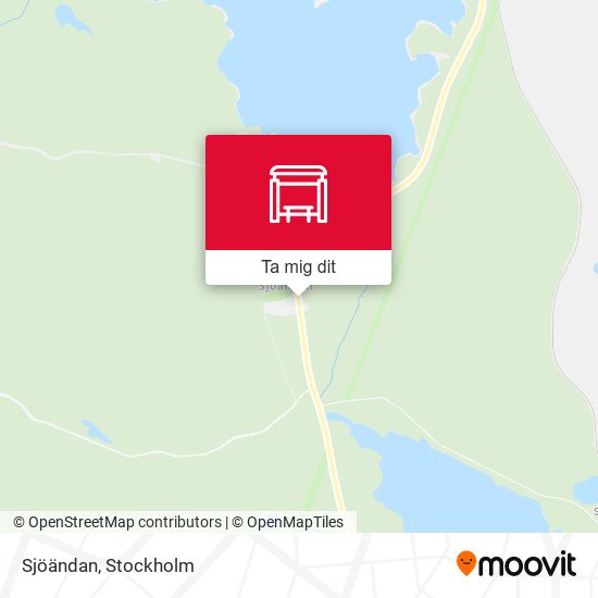 Sjöändan karta