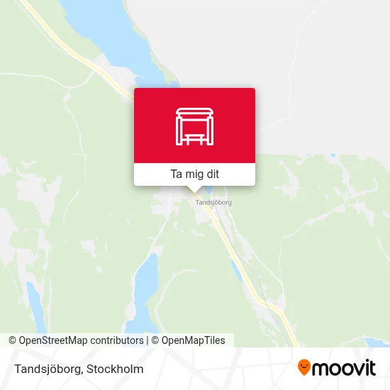 Tandsjöborg karta