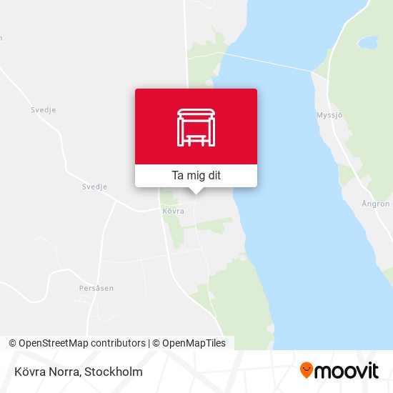 Kövra Norra karta